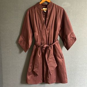 Elegant Brown Women's Coat